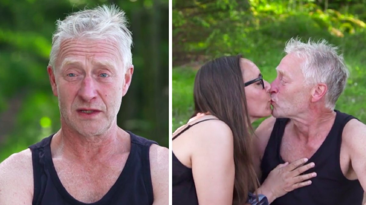 Pär Eric "Peja" Nilsson kysste två tjejer på den första gruppdejten i Bonde söker fru